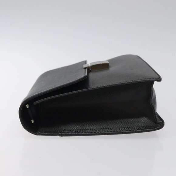 LOUIS VUITTON Taiga Selenga Clutch Bag Ardoise M30782 LV Auth 124910 - Picture 4 of 16